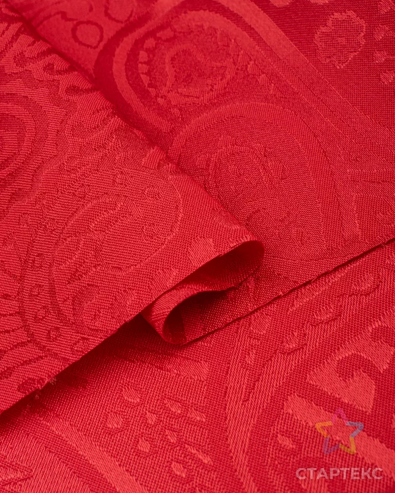 Атлас жаккард "Моар" арт. БЛ-49-3-7036.127 - рис. 3