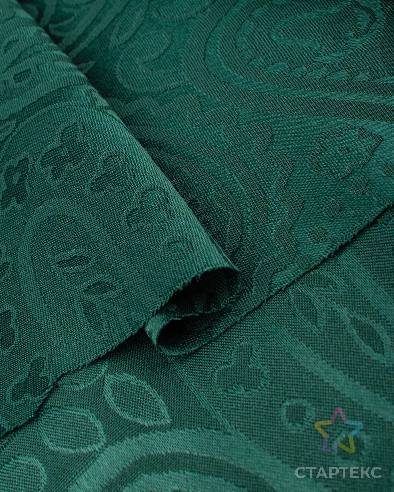 Атлас жаккард "Моар" арт. БЛ-49-4-7036.128 - рис. 3