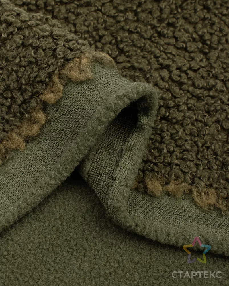Мех "Тедди" на флисе 480гр/м.кв. арт. ПТ-269-4-23944.004 - рис. 4