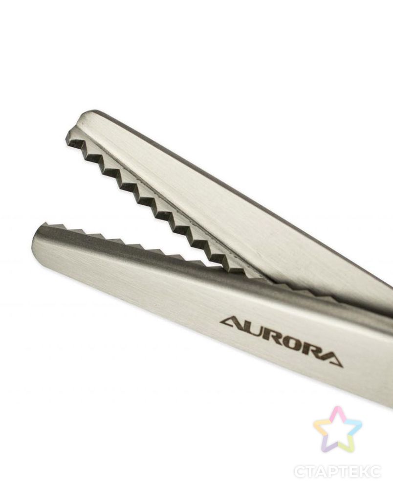 Ножницы Aurora зиг-заг "Волна", 23 см арт. НШФ-2-1-38186 2