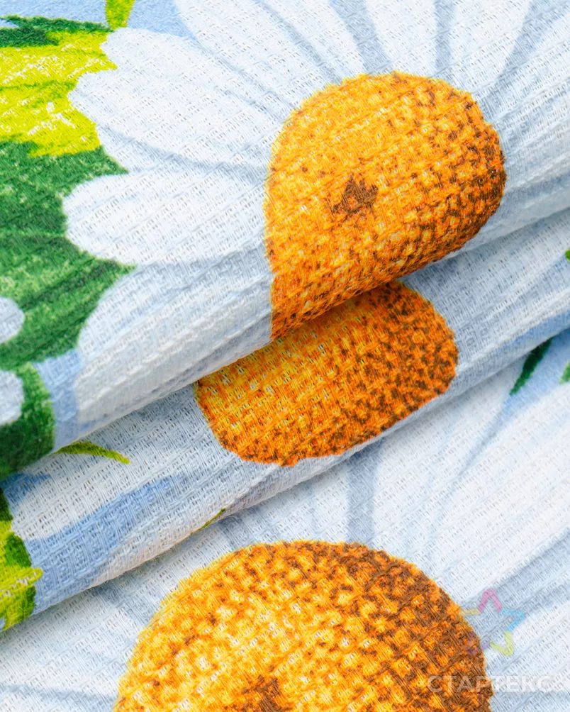 Ромашки (полотно вафельное 50 см) арт. ПВ50-505-1-0989.172 - рис. 3 Ромашки (полотно вафельное 50 см) арт. ПВ50-505-1-0989.172 - рис. 3