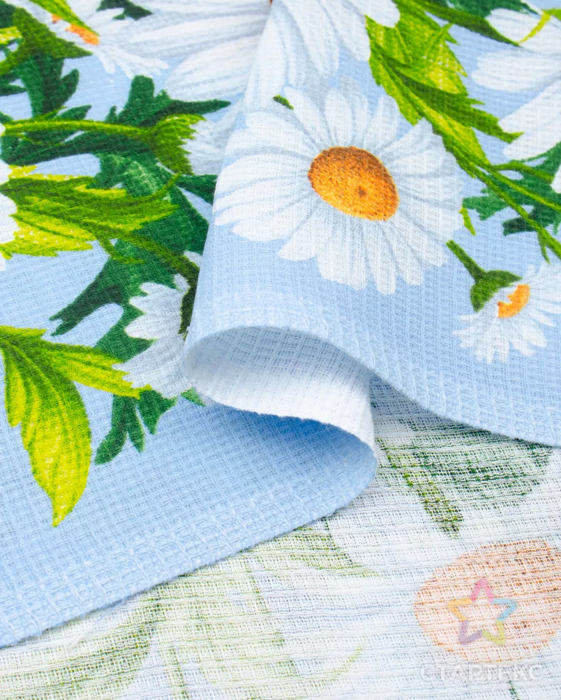 Ромашки (полотно вафельное 50 см) арт. ПВ50-505-1-0989.172 - рис. 5 Ромашки (полотно вафельное 50 см) арт. ПВ50-505-1-0989.172 - рис. 5