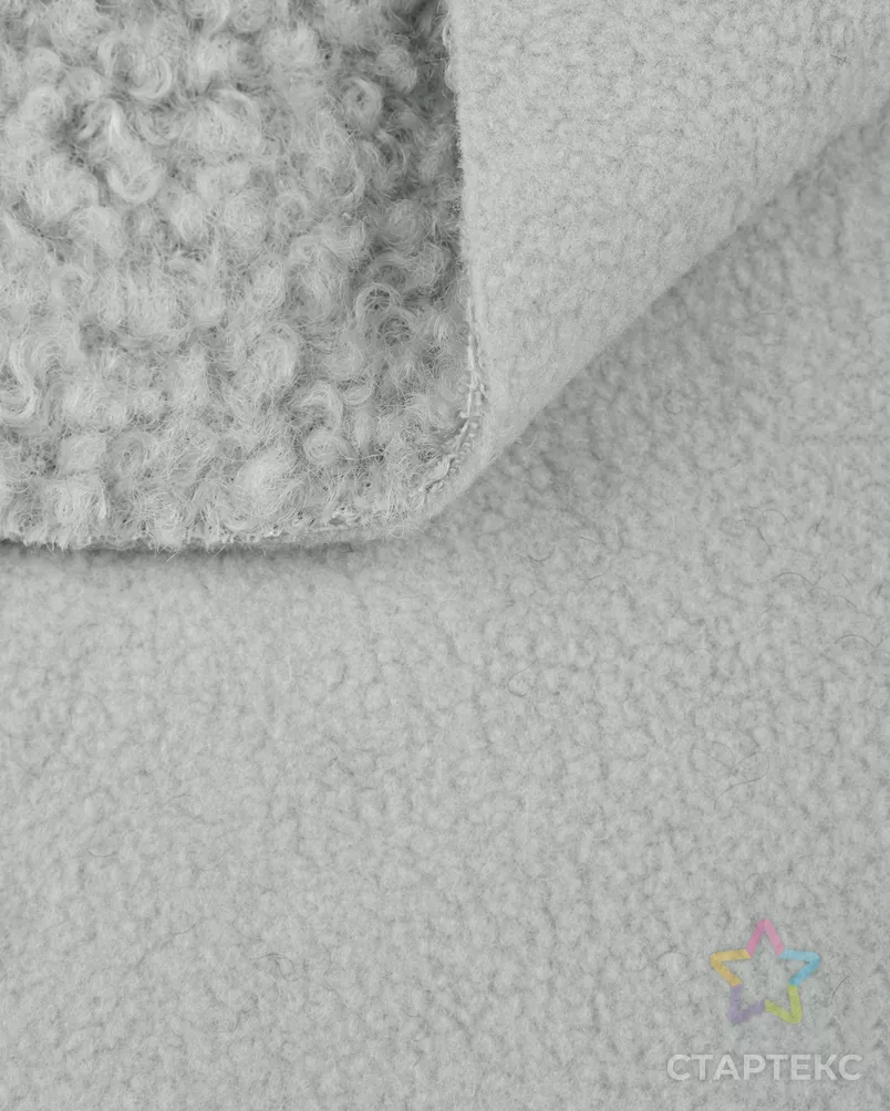 Мех "Тедди" на флисе 400гр/м.кв. арт. МХ-245-8-26236.008 - рис. 3