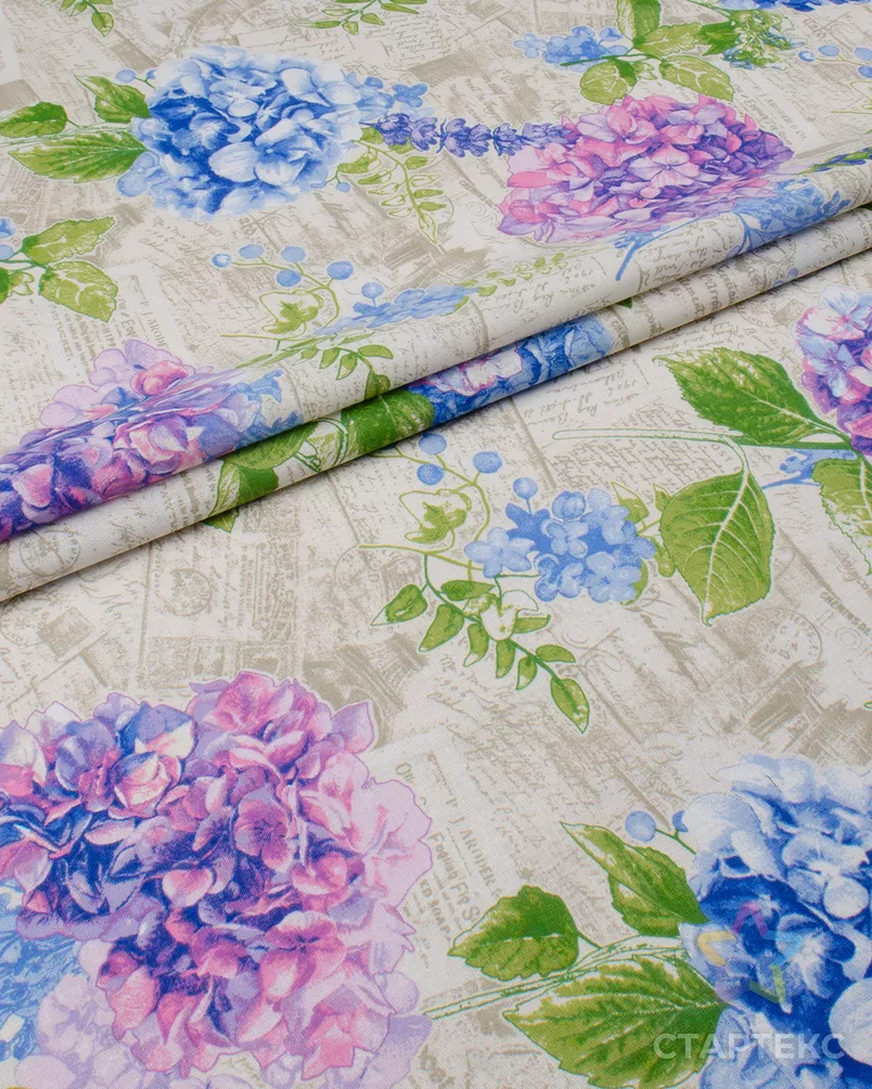 Гортензия (Бязь халатная 150 см) арт. БХ-439-1-0262.084 - рис. 2