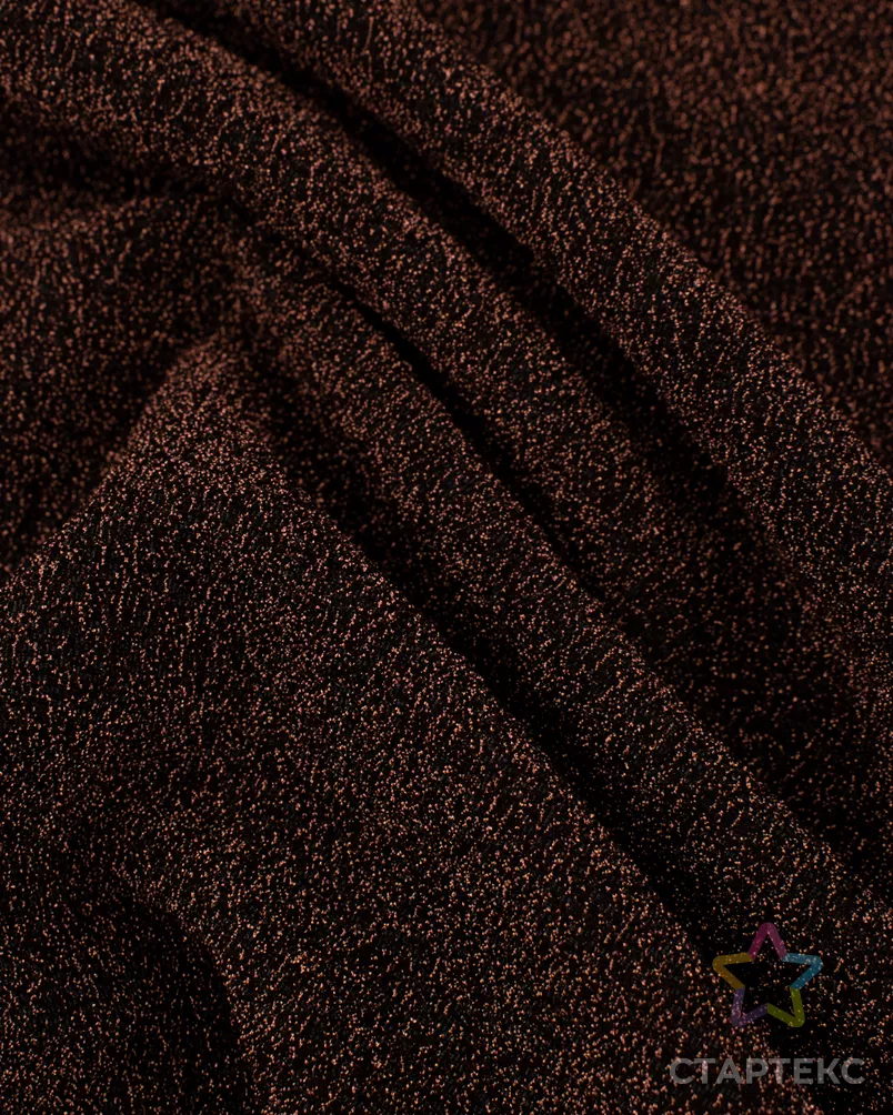 Трикотаж с люрексом "Рози" 190 гр/м.кв. арт. ТЛ-237-4-26277.004 - рис. 2