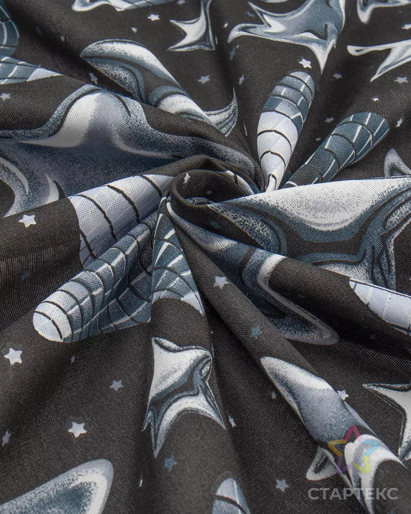 Звездная ночь (Бязь 150 см) арт. ХВ-1583-1-0954.212 - рис. 4