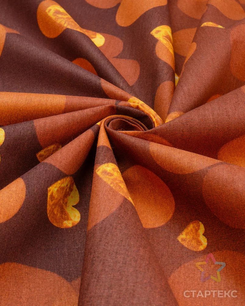 Бриллиантовые сердечки (Бязь 220 см) арт. ХБ-1999-1-1084.071 - рис. 4