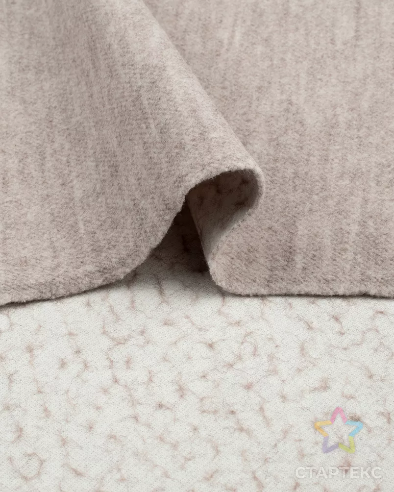 Пальтовая меланж на трикотаже арт. ПТ-388-1-25697.001 - рис. 4