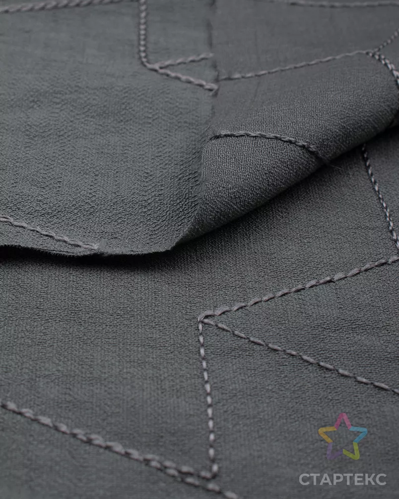 Вискоза-нейлон с вышивкой арт. КЛ-502-2-26643.002 - рис. 2