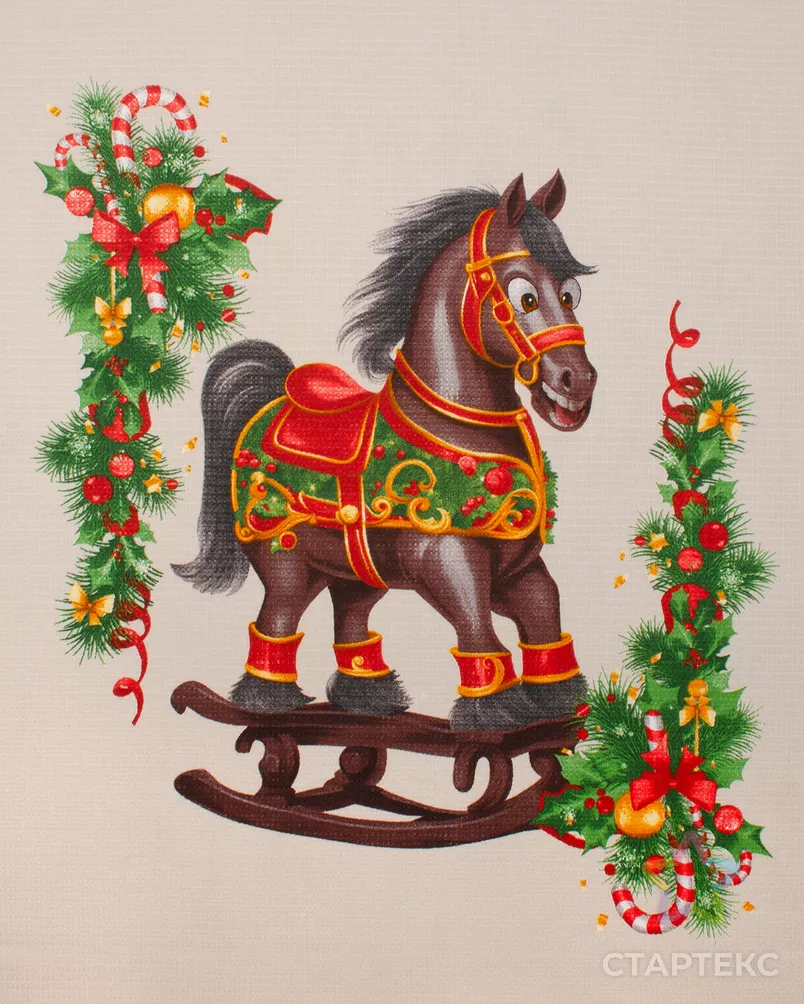 Полотно вафельное "Веселая компания" арт. ПВ150-399-1-0895.076 - рис. 7