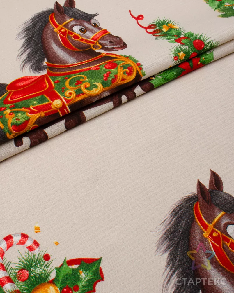 Полотно вафельное "Веселая компания" арт. ПВ150-399-1-0895.076 - рис. 2