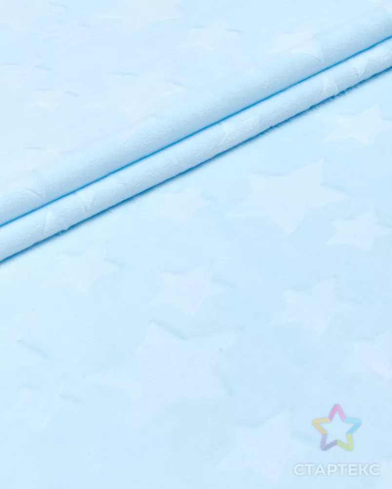 Вельбоа Плюш Звезды арт. ТК10-5-2-ВЛ-01-025-ГЛ - рис. 2