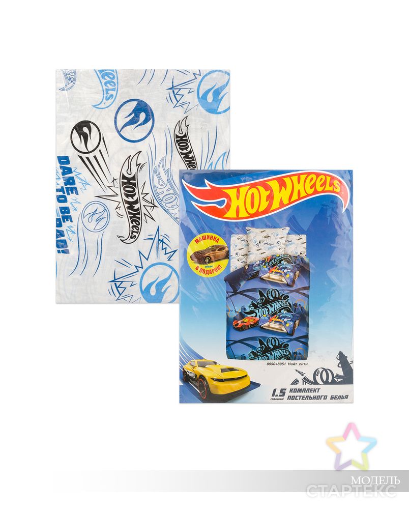 Hot Wheels: Найт сити (Бязь КПБ 1,5сп.) арт. КПБЛ-46-1-1053.045