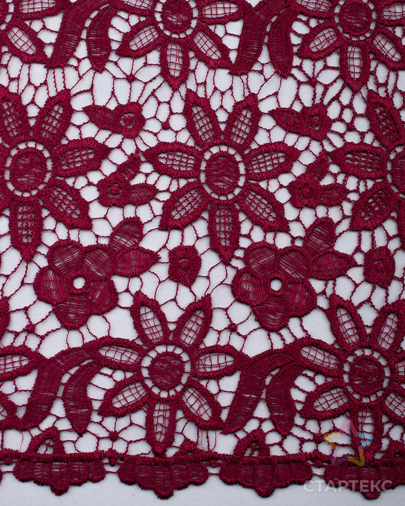 Кружевное полотно "Кроше" арт. КПКП-55-3-21486.003 - рис. 3