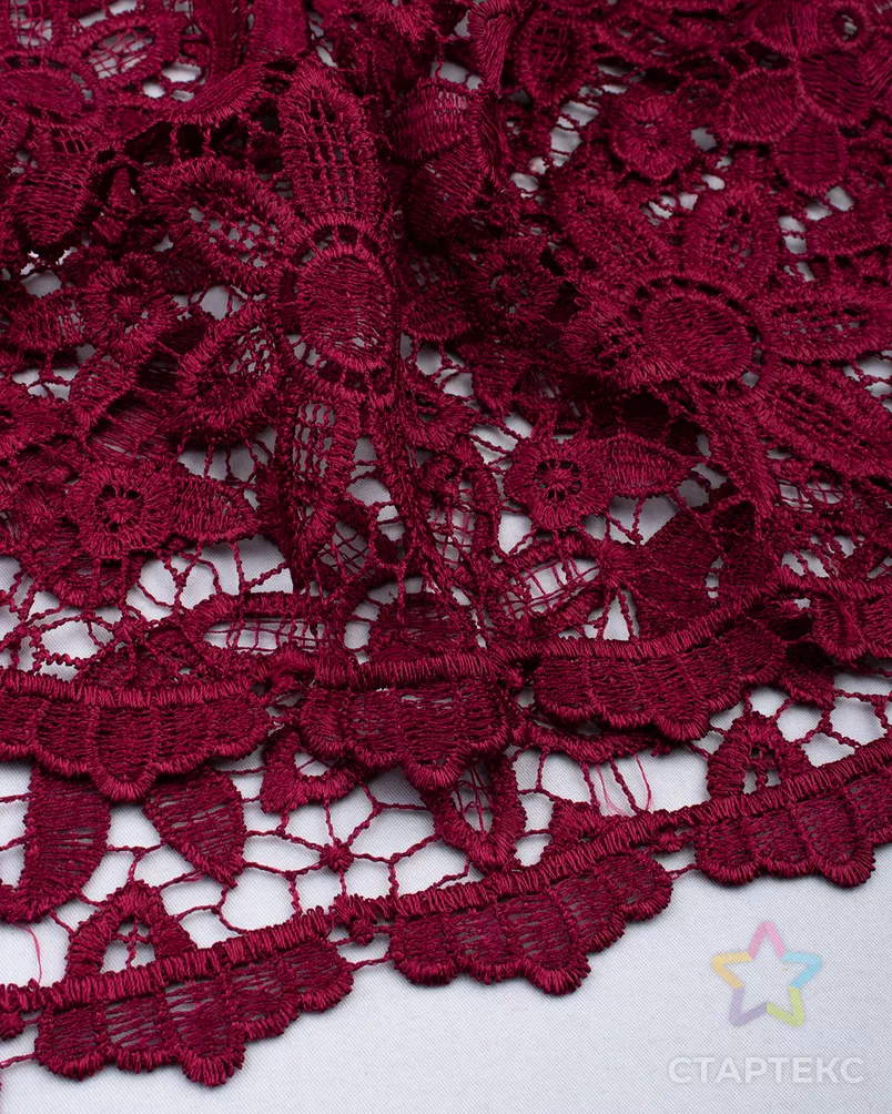 Кружевное полотно "Кроше" арт. КПКП-55-3-21486.003 - рис. 2