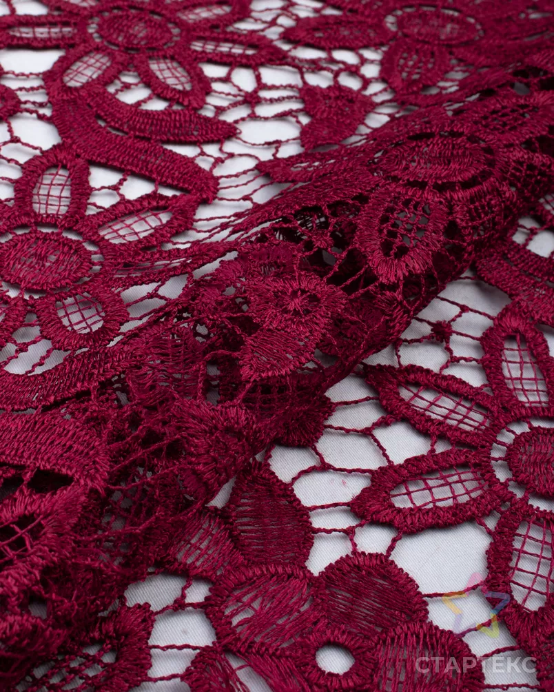 Кружевное полотно "Кроше" арт. КПКП-55-3-21486.003 - рис. 1
