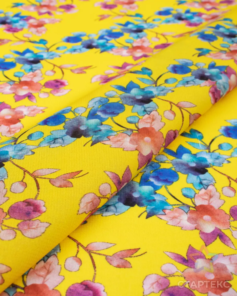 Шелк-шифон принт арт. ШП-632-4-22580.034 - рис. 1