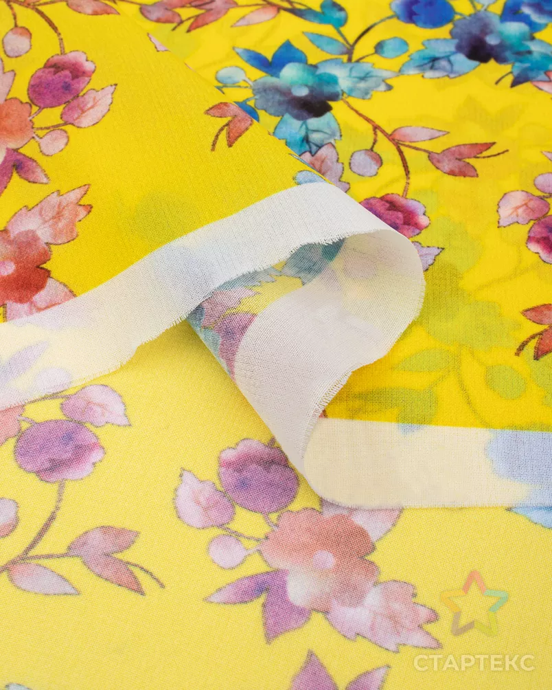 Шелк-шифон принт арт. ШП-632-4-22580.034 - рис. 4