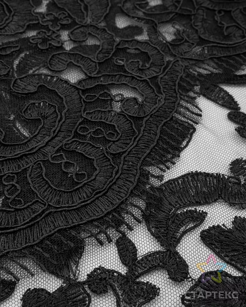 Вышивка на сетке арт. КПГС-79-11-22175.022 - рис. 3