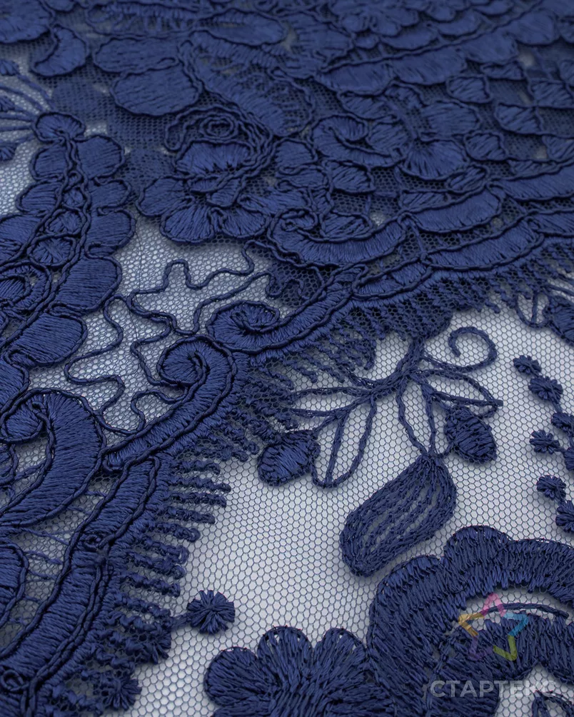 Гипюр-сутаж купон арт. КПГС-81-6-22178.006 - рис. 3