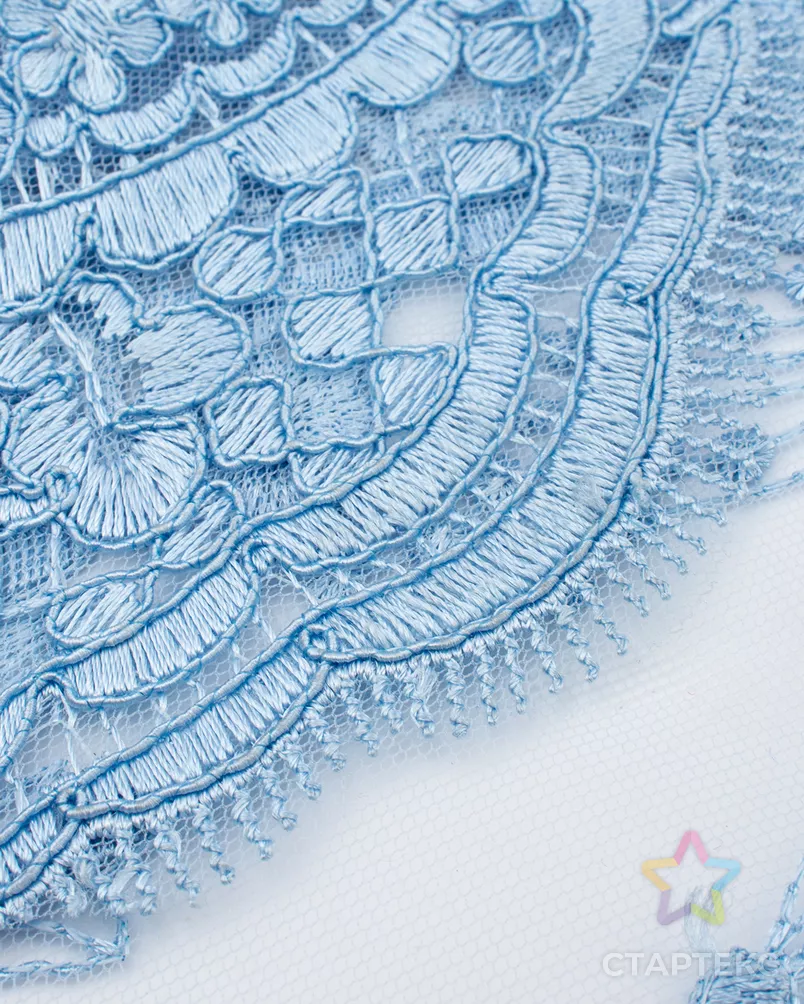 Гипюр-сутаж купон арт. КПГС-81-4-22178.004 - рис. 3