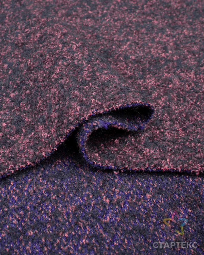 Пальтовое букле меланж арт. ПТ-104-3-21786.003 - рис. 3