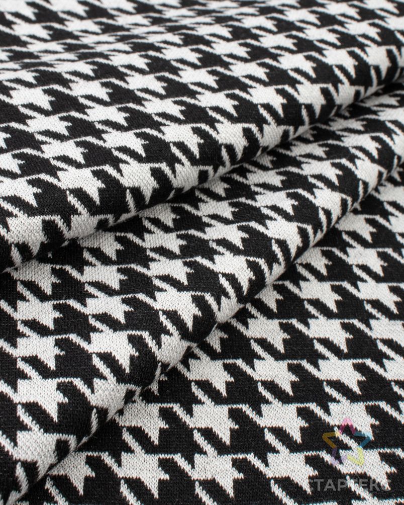 жаккард бордовый. жаккард гусиная лапка 2023. джерси-жаккард "эден". орнамент куриная лапка. джерси-жаккард тжд-74-9-20541.