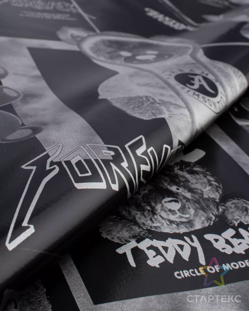 Ткань плащевая принт "Медведи" арт. ПЛЩ-89-1-21884.005 - рис. 3