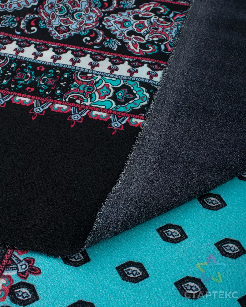 Креп-стрейч купон арт. КРП-118-1-21443.004 - рис. 3
