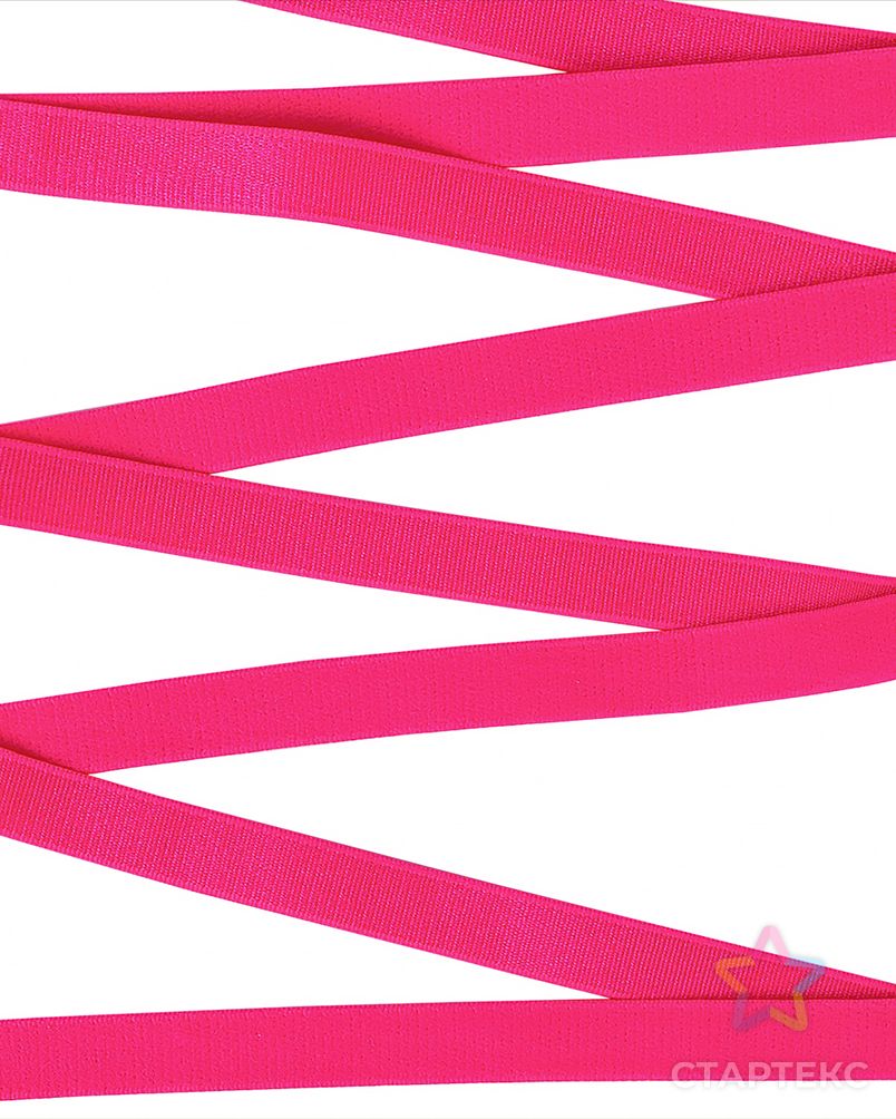 Резинка TBY бельевая (для бретелей) 10мм цв.F144 ярко-розовый уп. 25 м арт. МГ-129141-1-МГ1011016 2