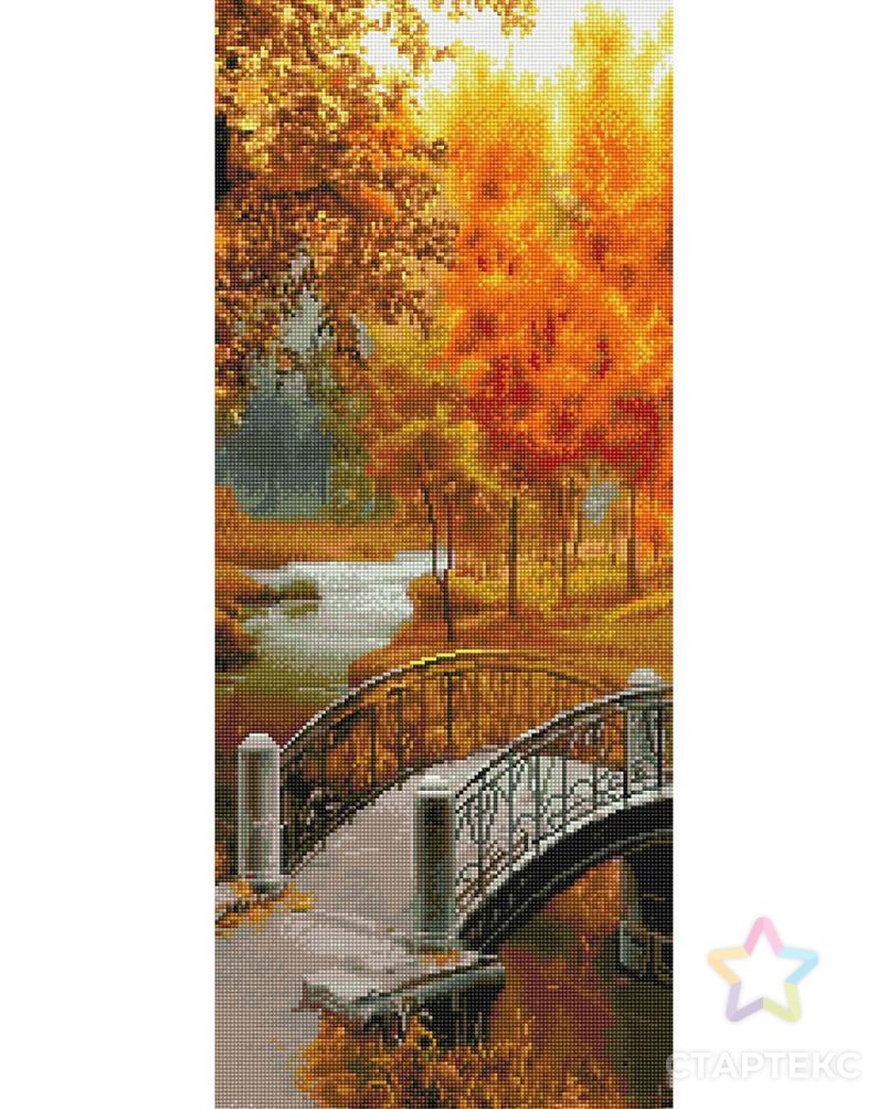 Картина мозаикой Molly Панно. Осенний парк (33 цвета) 35х90 см арт. МГ-120945-1-МГ1022833