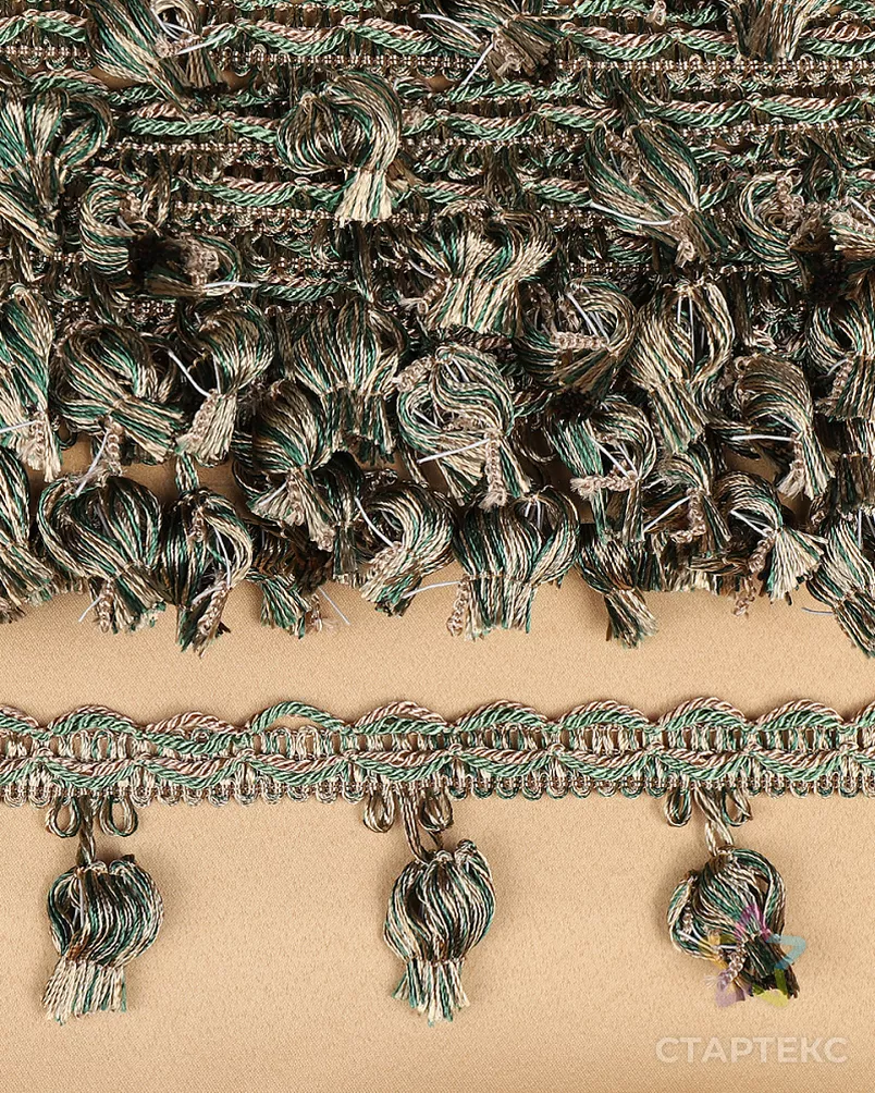 Бахрома шир.43мм цв.6456 беж+оливка уп.10м арт. МГ-125918-1-МГ1024786 - рис. 10 Бахрома шир.43мм цв.6456 беж+оливка уп.10м арт. МГ-125918-1-МГ1024786 - рис. 10