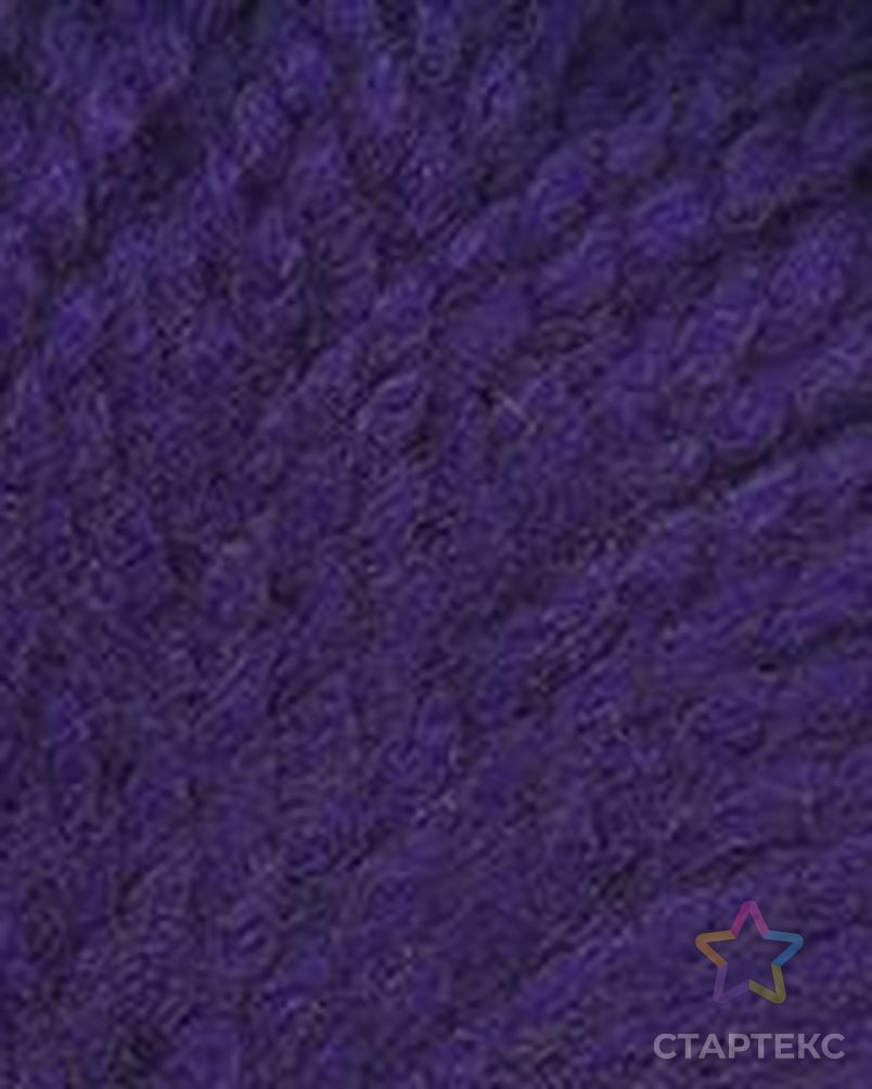 Пряжа для вязания ТРО "Каскад" (40% шерсть, 60% акрил) 10х100г/125м цв.0031 т.фиолетовый арт. МГ-38753-1-МГ0361170 2