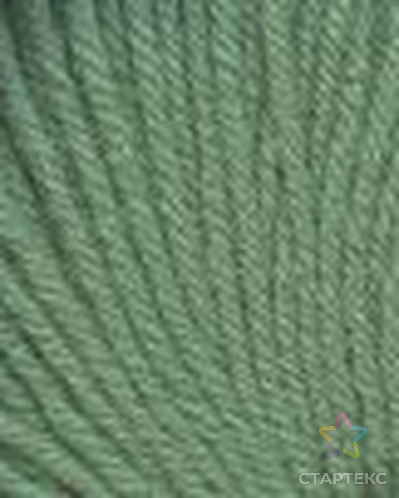 Пряжа для вязания ТРО "Кроха" (20% шерсть, 80% акрил) 10х50г/135м цв.0057 св.салат арт. МГ-40930-1-МГ0376168 2