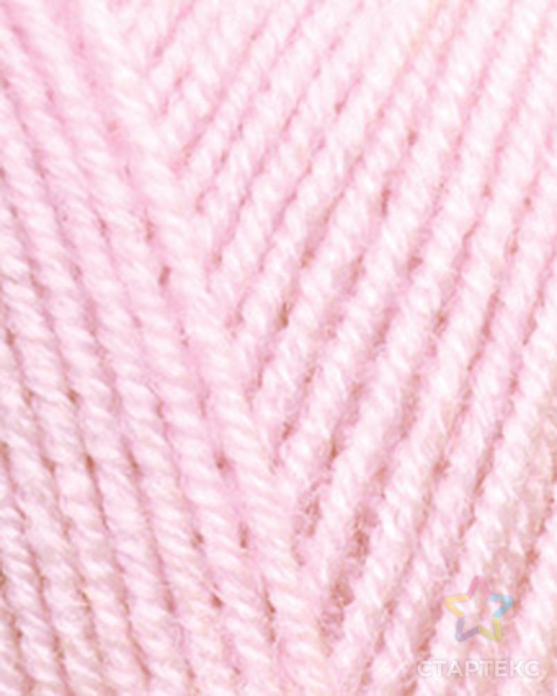 Пряжа для вязания Ализе Superlana klasik (25% шерсть, 75% акрил) 5х100г/280м цв.518 розовая пудра арт. МГ-42788-1-МГ0500049 2