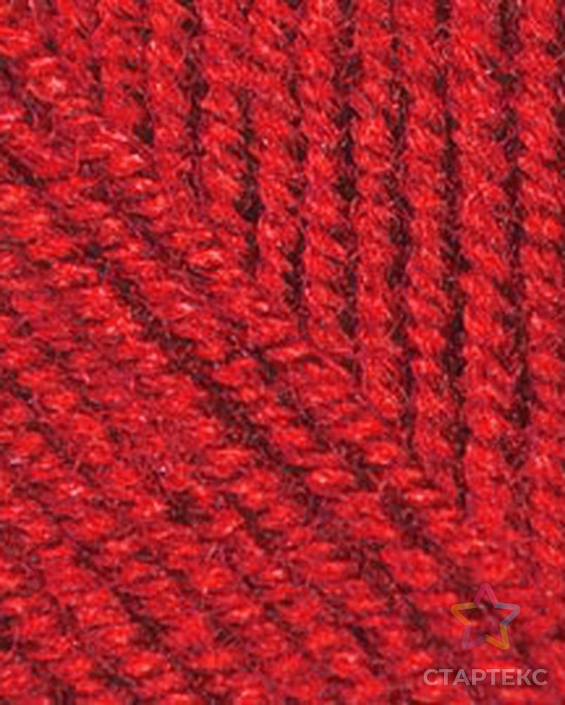 Пряжа для вязания Ализе Superlana midi (25% шерсть, 75% акрил) 5х100г/170м цв.056 красный арт. МГ-42805-1-МГ0500156 2