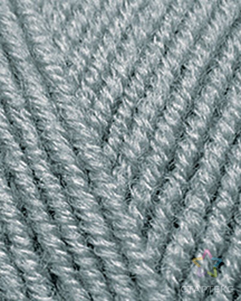 Пряжа для вязания Ализе Superlana midi (25% шерсть, 75% акрил) 5х100г/170м цв.087 угольно - серый арт. МГ-42809-1-МГ0500160 2