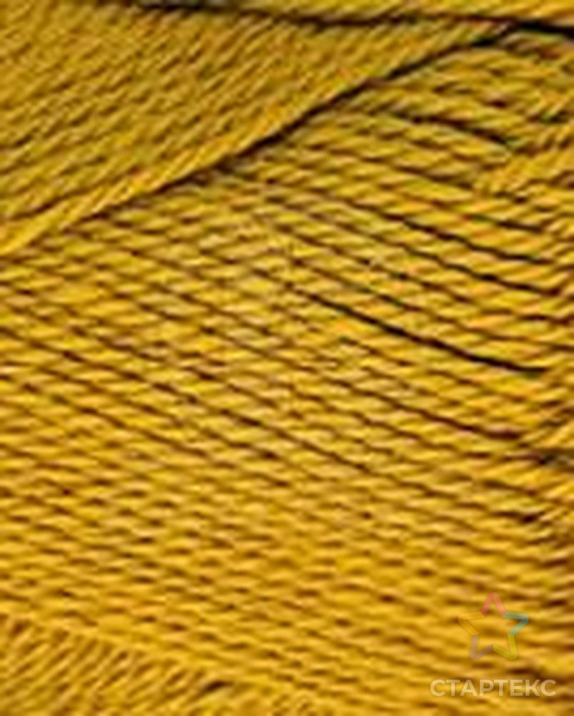 Пряжа для вязания КАМТ "Дворянская" (40% шерсть, 60% акрил) 10х100г/160м цв.033 горчица арт. МГ-42985-1-МГ0501319