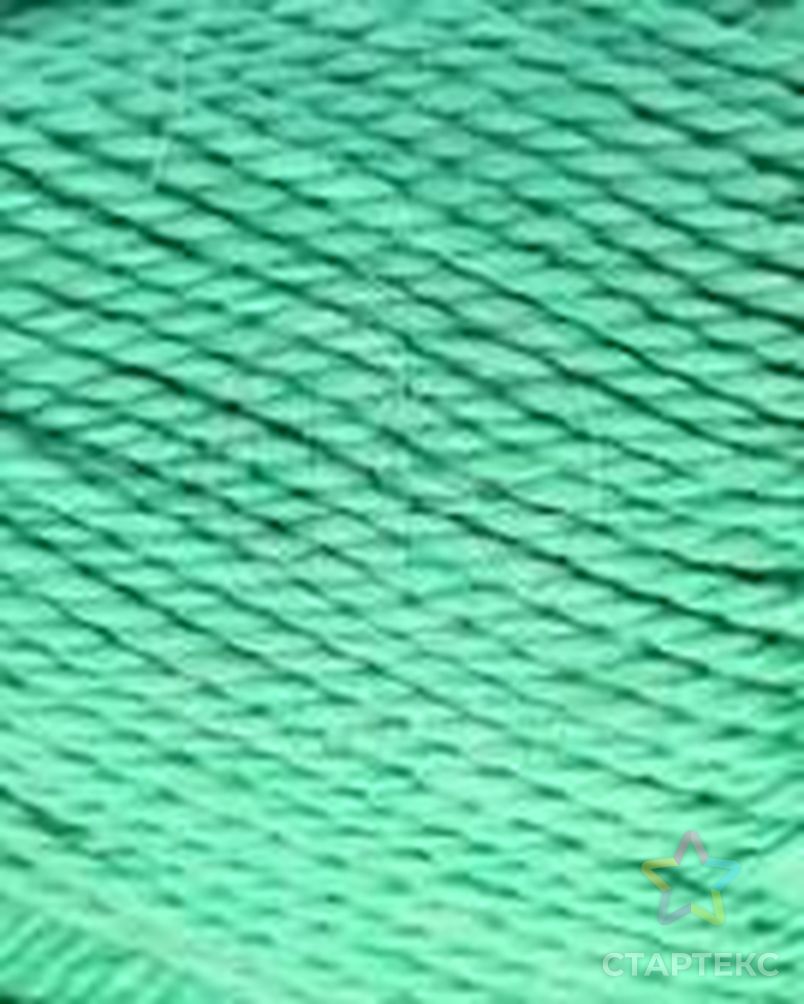 Пряжа для вязания КАМТ "Дворянская" (40% шерсть, 60% акрил) 10х100г/160м цв.025 мята арт. МГ-42989-1-МГ0501324 2