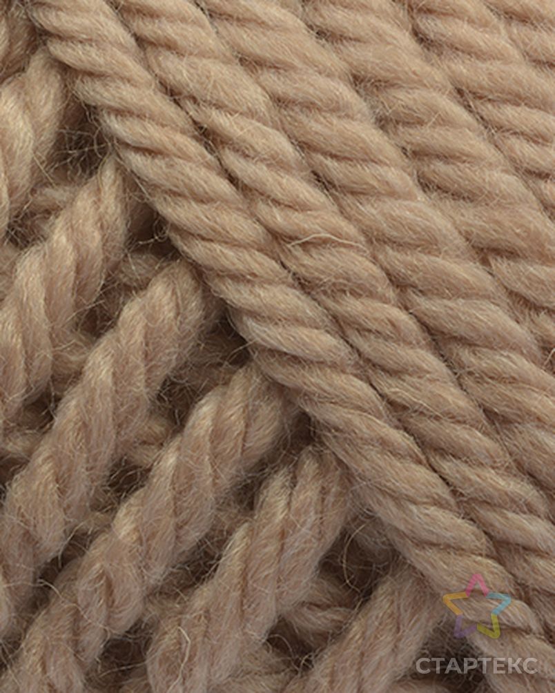 Пряжа для вязания КАМТ "Подиум" (50% шерсть, 48% акрил, 2% лайкра) 2х250г/125м цв.062 лесной орех арт. МГ-42994-1-МГ0501336 2