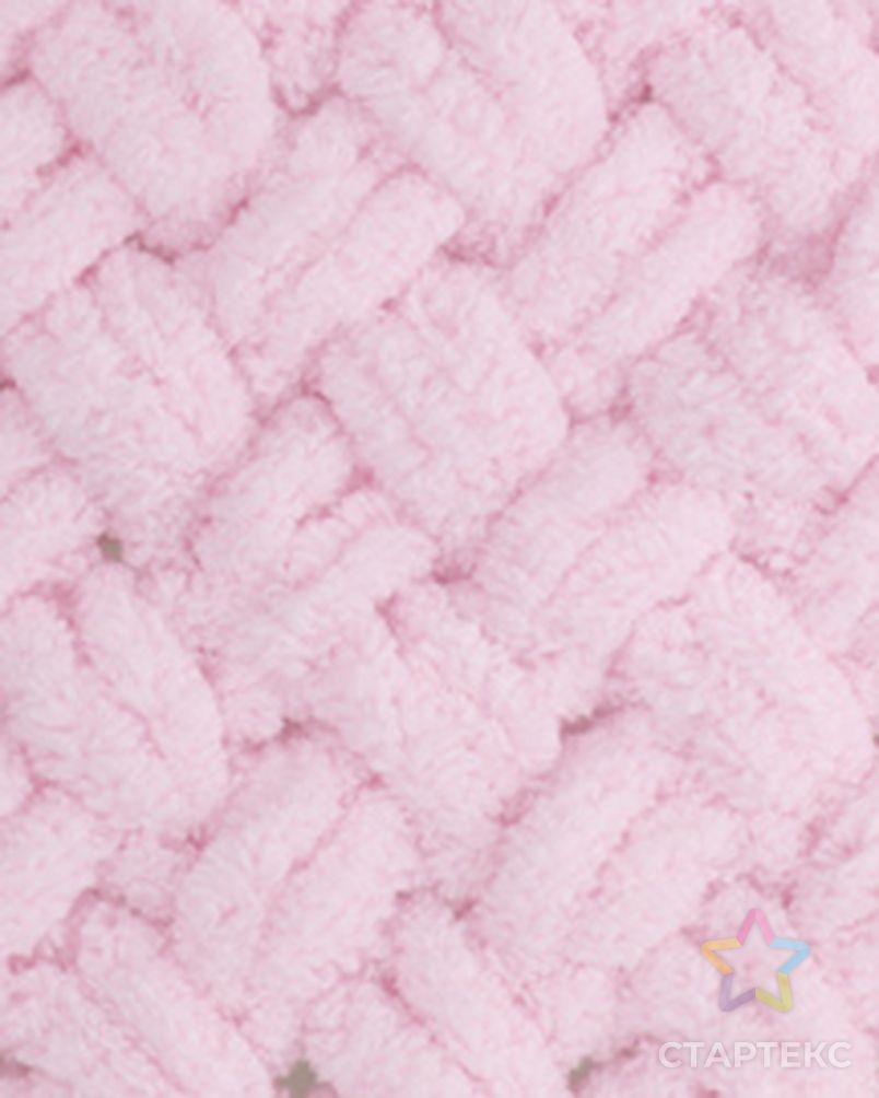 Пряжа для вязания Ализе Puffy (100% микрополиэстер) 5х100г/9.5м цв.031 детский розовый арт. МГ-43668-1-МГ0525371 2
