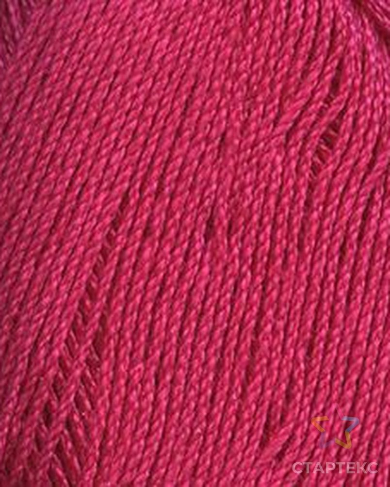 Пряжа для вязания ТРО "Алина" (100% мерсеризованный хлопок) 10х50г/220м цв.1014 мальва арт. МГ-45102-1-МГ0559563 2