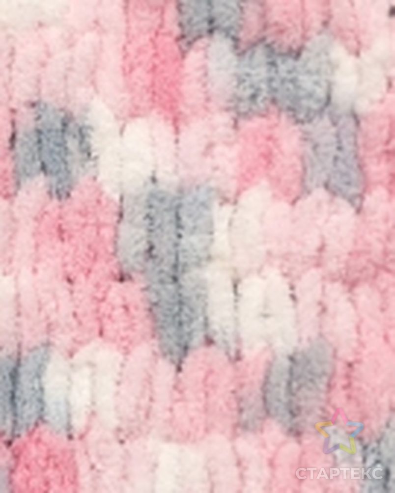 Пряжа для вязания Ализе Puffy color (100% микрополиэстер) 5х100г/9м цв.5864 арт. МГ-80127-1-МГ0585015 2