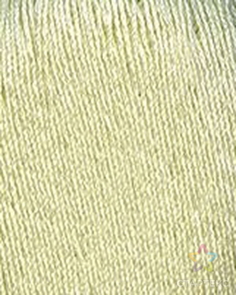 Пряжа для вязания ТРО "Астра" (100% мерсеризованный хлопок) 10х100г/610м цв.1080 шампанское арт. МГ-47732-1-МГ0594743 2