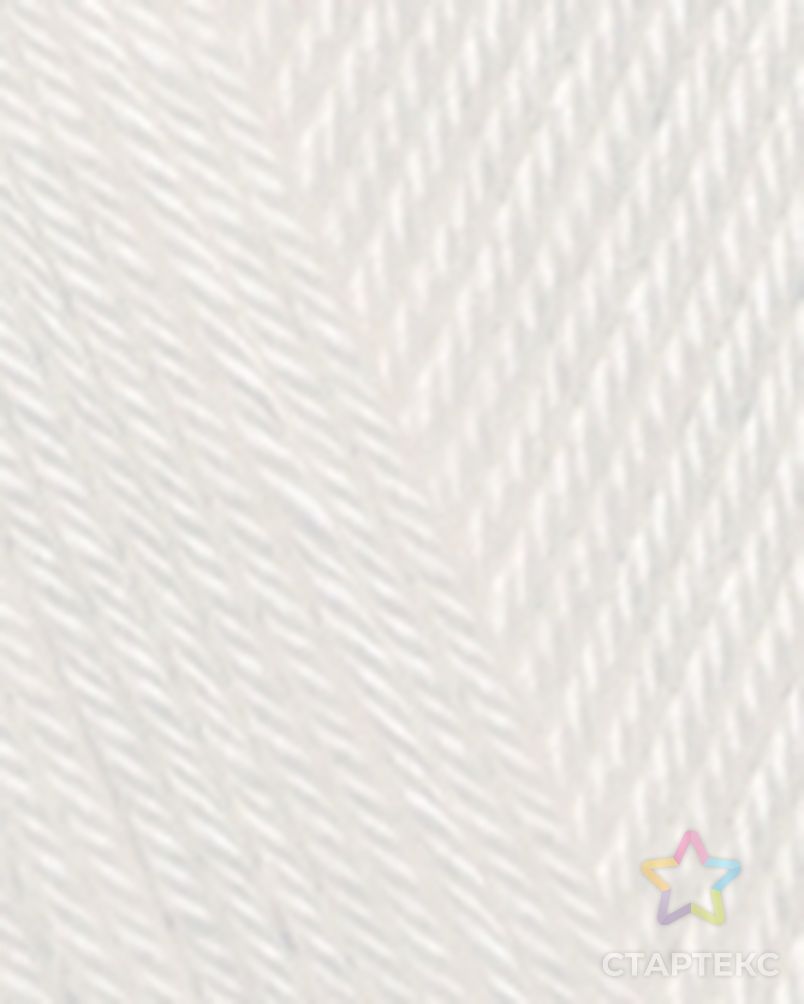 Пряжа для вязания Ализе Diva Baby (100% микрофибра акрил) 5х100г/350м цв.1055 сахарно - белый арт. МГ-50113-1-МГ0611315 2