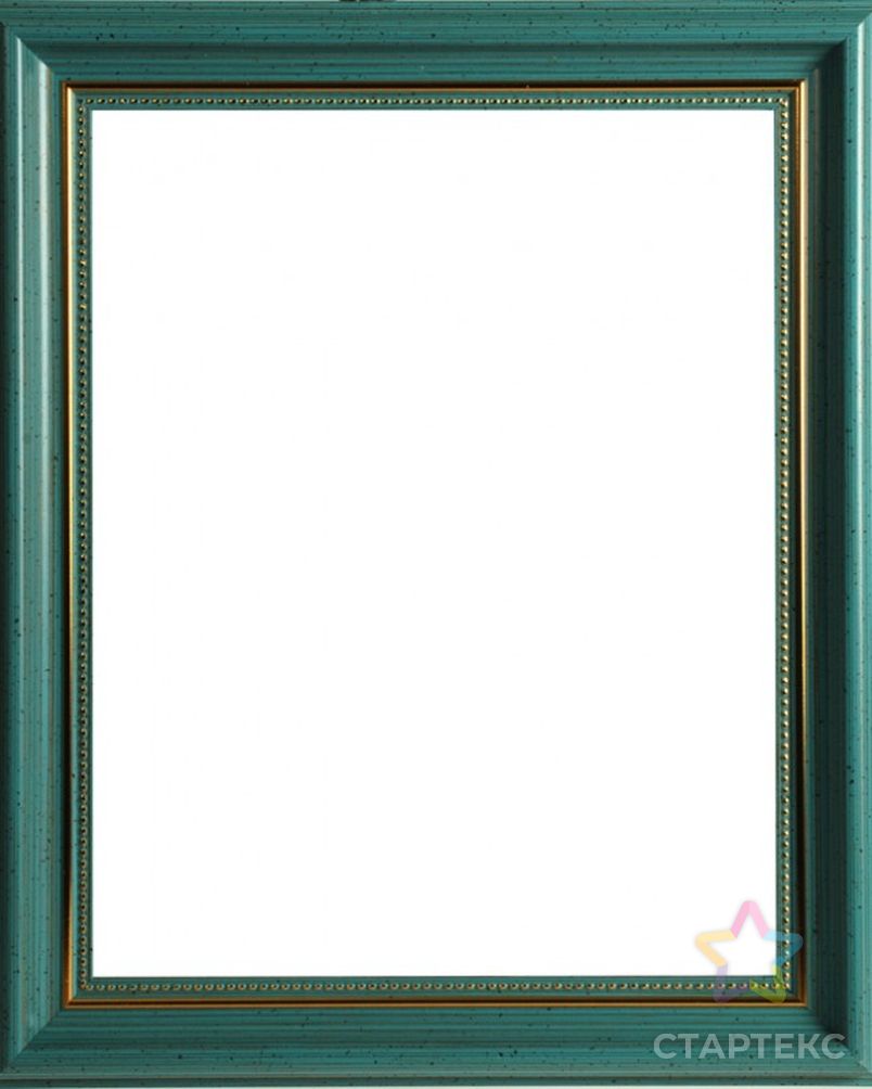 Багетная рамка для картин и вышивки "Белоснежка" (Zoe) бирюзовый р.20х25см арт. МГ-89930-1-МГ0780908