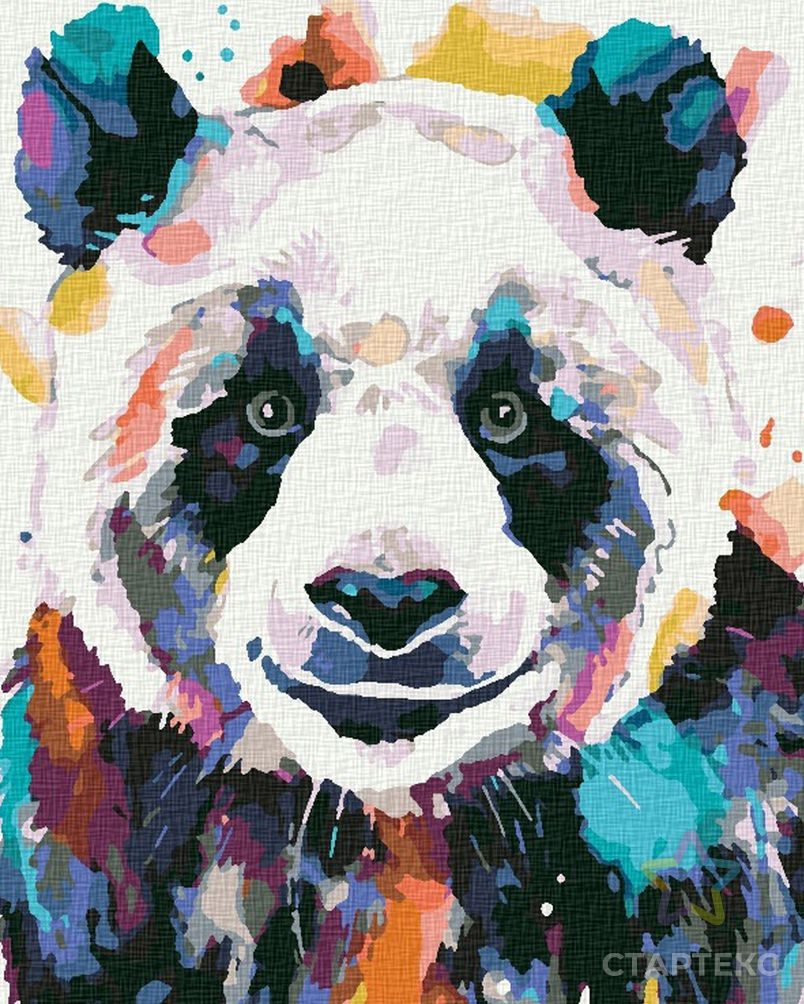 Картины по номерам Molly Большая панда 30х30 см арт. МГ-108178-1-МГ0982516