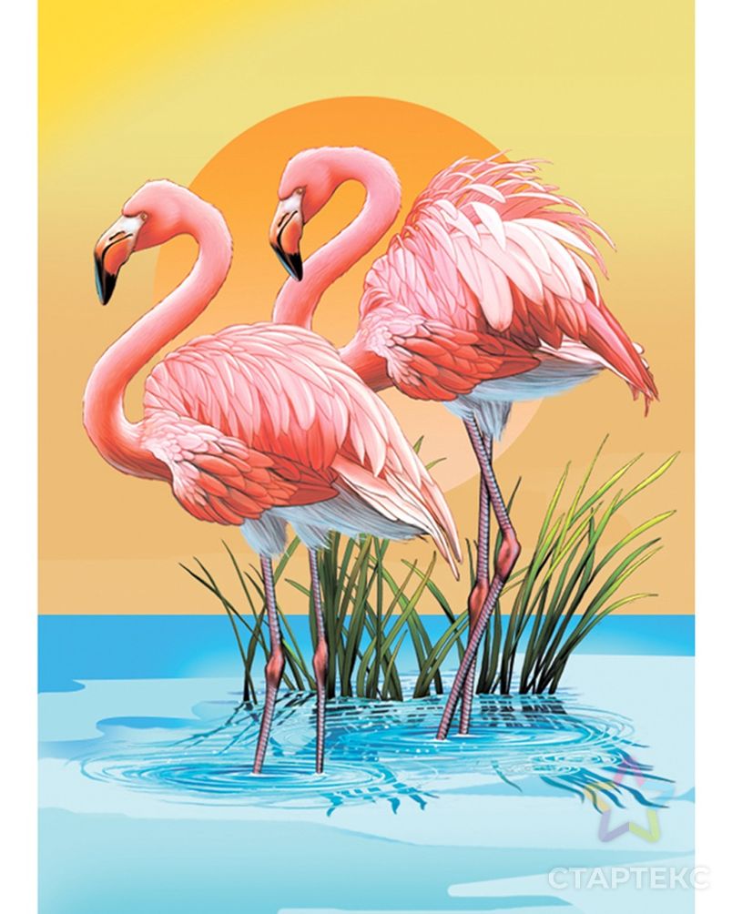 Набор юного художника Molly Розовый фламинго 20х30 см арт. МГ-108859-1-МГ0982546 3