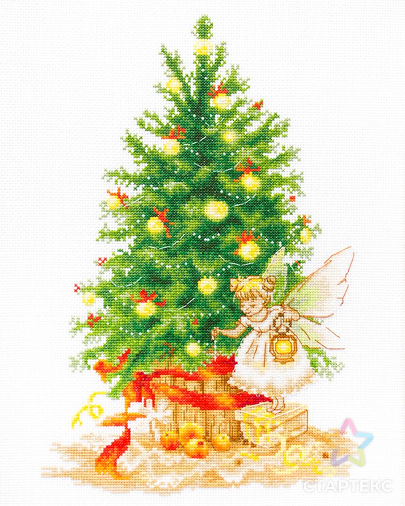 Набор для вышивания LUCA-S Рождественская Ёлка 19х28,5 см арт. МГ-44994-1-МГ0557564 2