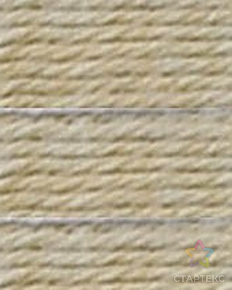 Нитки для вязания "Флокс" (100% хлопок) 20х25г/150м цв.3600 св.бежевый, С-Пб арт. МГ-54682-1-МГ0650974 2